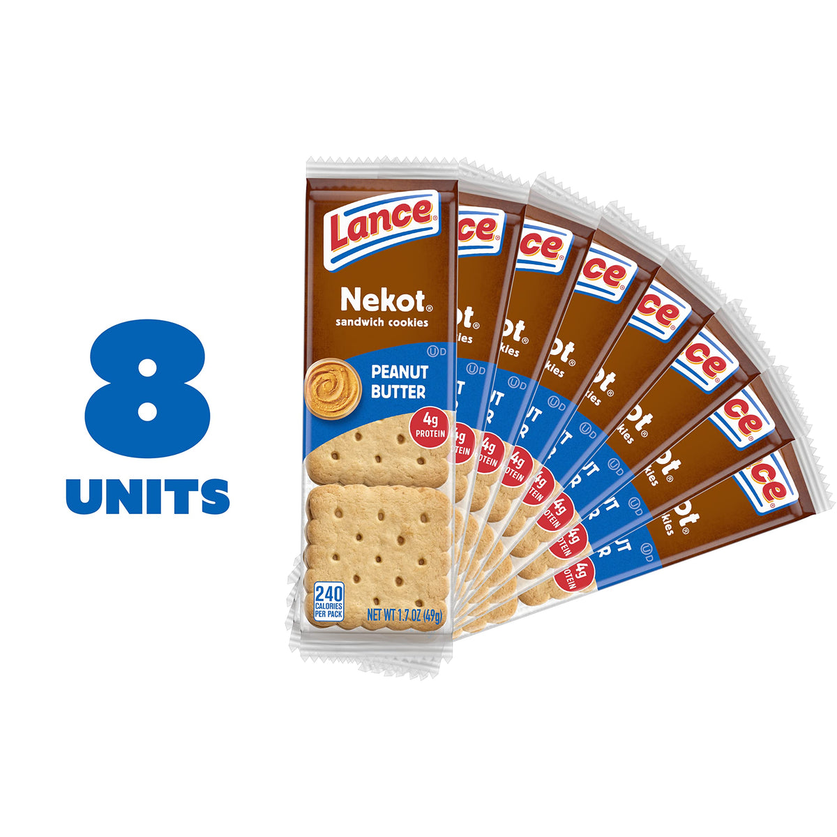 Sandwich Cracker Variety Pack (40 Count) (Pack of 2) by Lance – 113.6 Ounce (Pack of 1), Model 678395