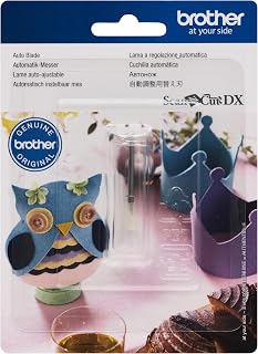 Brother ScanNCut DX CADXBLD1 Auto Blade, Replacement Accessory, Cut Materials 0.1-3mm Thick Including Fabric, Felt, Vinyl and More