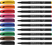 Schneider Topliner 967 Pen Set- Assorted Colors, Set of 10