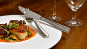 Ringo 18/10 Stainless Steel Flatware Table Fork by Fortessa – Full Size, Stainless Steel, Silver, Model 1.5.103.00.002