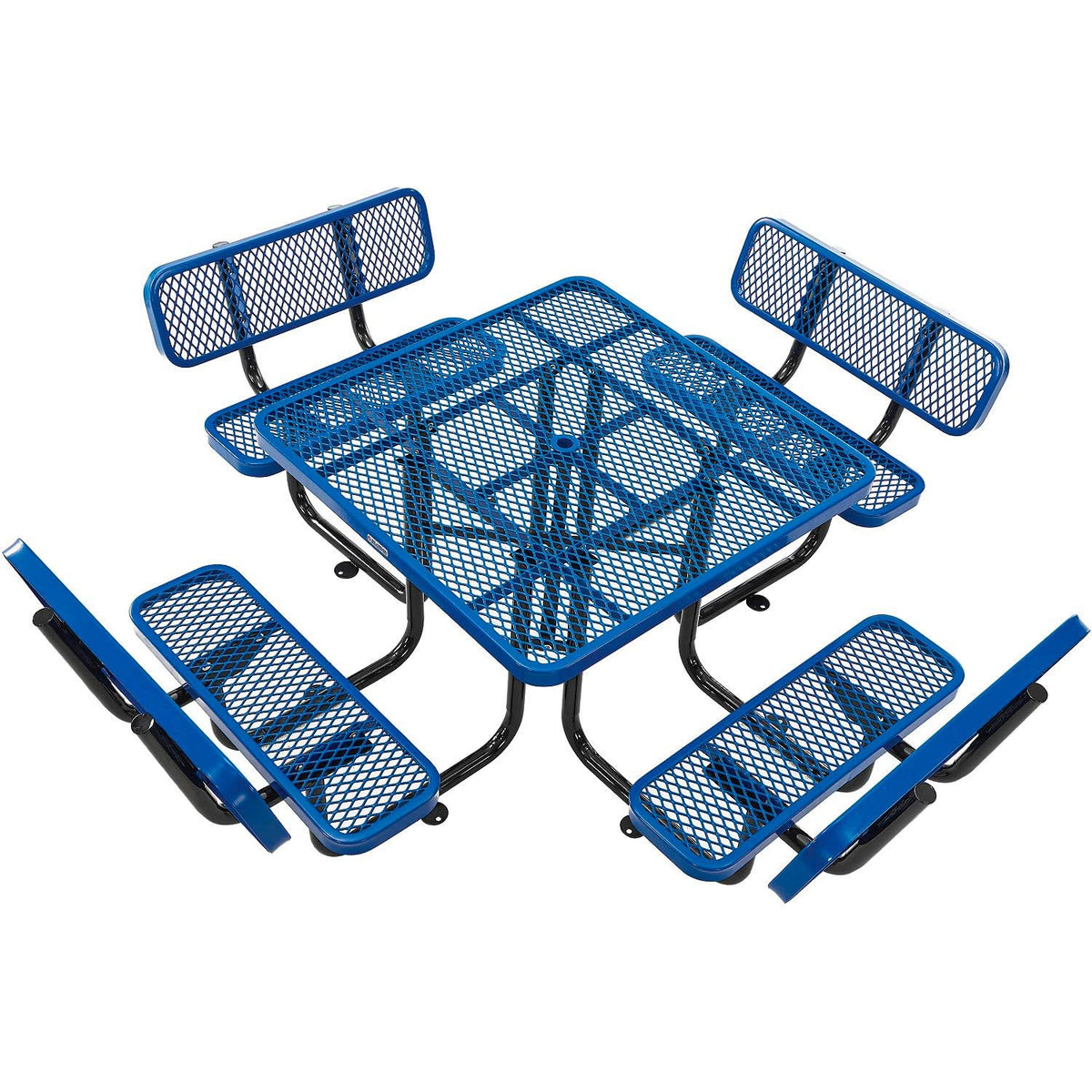 Global Industrial Blue / Onesize / Industrial Picnic Tables