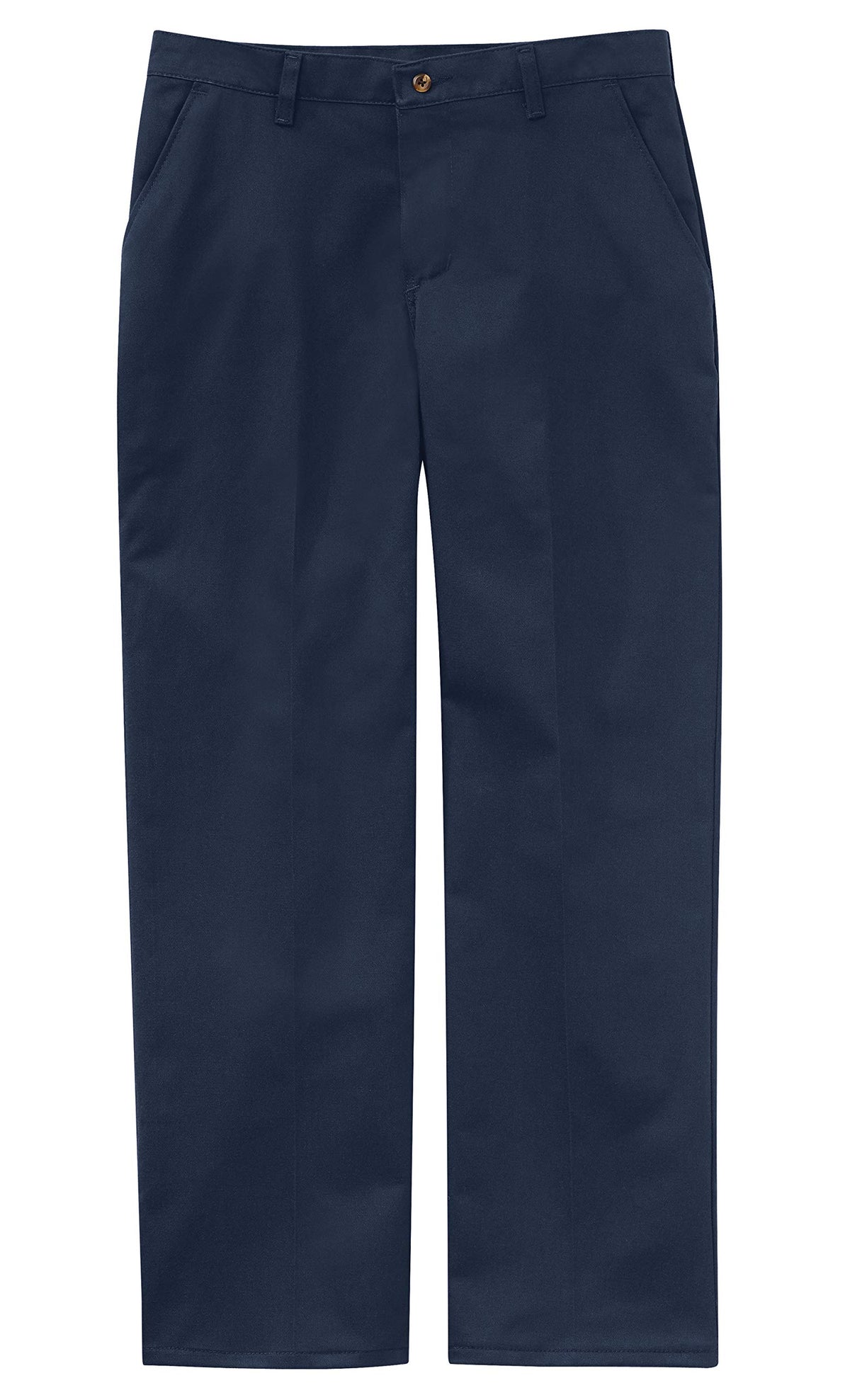 Women's Plain Front Cotton Work Pant by Red Kap – Cotton, Navy, Model PC45NV 20 32