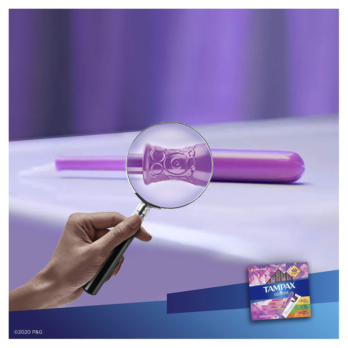 Tampons Trio Pack Regular/Super/Super Plus Absorbency by Tampax – 28 Count, Model Radiant