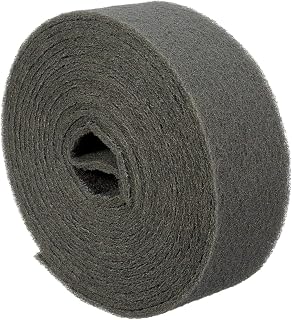 Scotch-Brite 93734 Clean and Finish Roll, 36" x 30 ft S VFN, Other Backing, Silicon Carbide Abrasive Grit, 36" Width, 30" Length