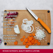 Victorinox Orange / 3.9" / 1 Paring Knives