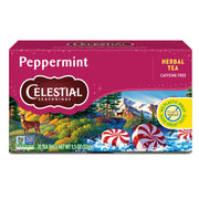 Tea, Peppermint, 20 ct by Celestial Seasonings – 20 Count (Pack of 1), Box Color, Model CES00008
