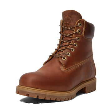 Men's Premium 6 Inch Lace Up Waterproof Boot by Timberland – 7, Leather, Medium Brown Nubuck