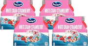 Ocean Spray White Cranberry Strawberry Juice Drink, 10 Fl Oz Bottles, 6 Count (Pack of 4)