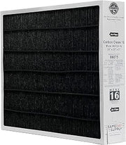 Lennox X6675 20x25x5 Healthy Climate Carbon-Clean MERV 16 Filter Bundle with Same Day Supply Filter Change Reminder Magnet (1-Pack)