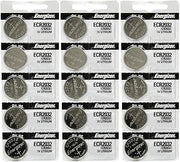 Energizer 2032 Battery CR2032 Lithium 3v, 15 Batteries