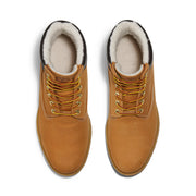 Men's Premium 6 Inch Lace Up Waterproof Boot by Timberland – 11.5 Wide, Leather, Wheat