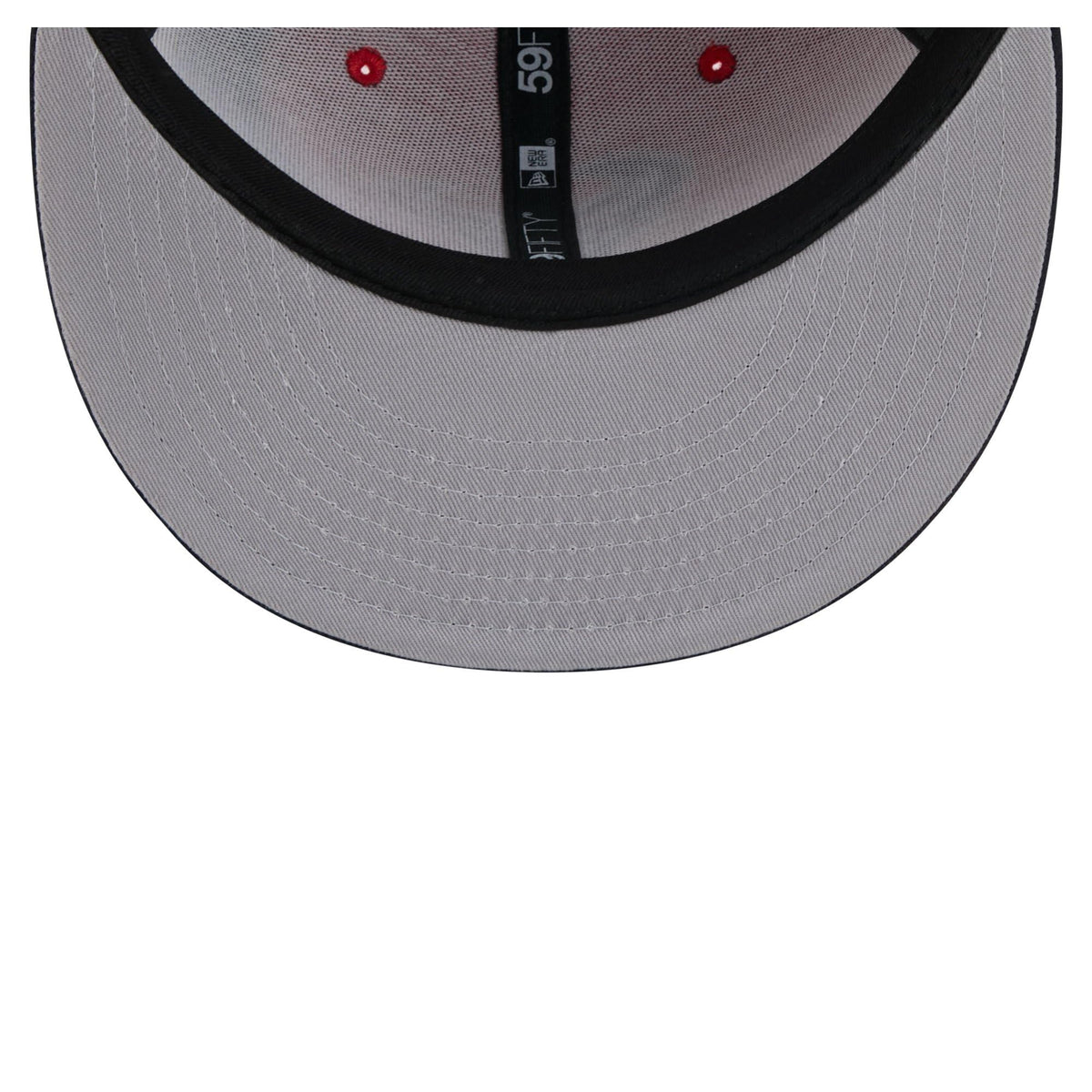 Men's Red/Navy Houston Texans Shock 59FIFTY Fitted Hat by New Era – 7, 100% Polyester, Houston Texans, Red, Model NFL F26 SHOCK 59FIFTY
