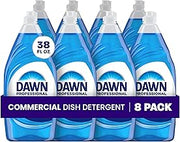 Dawn PRO Manual Pot & Pan Detergent, Bulk Liquid Dish Soap (38 oz, 8 pack)