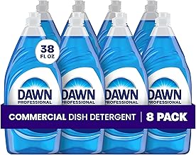 Dawn PRO Manual Pot & Pan Detergent, Bulk Liquid Dish Soap (38 oz, 8 pack)