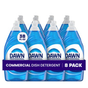 P&G PROFESSIONAL Blue / 37.87 Fl Oz (Pack of 8) / Dawn Dishwashing Liquid Soap (38 oz - Pack of 8) Dish Soap