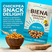 BIENA Salted / 5 Ounce (Pack of 1) / No Color Puffed Snacks