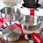 Thomas Keller Insignia by - Stainless Steel 6 Quart Rondeau by Hestan – 6 Quarts, Stainless Steel, Model 31025