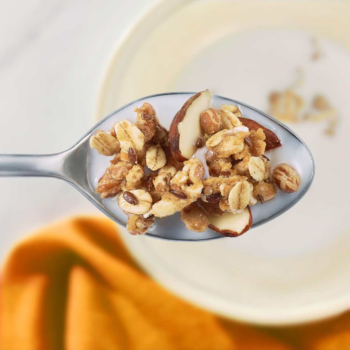 Kashi Honey Almond Flax Crunch / 14 Ounce (Pack of 4) / Crunch! Honey Almond Flax Cold Cereal