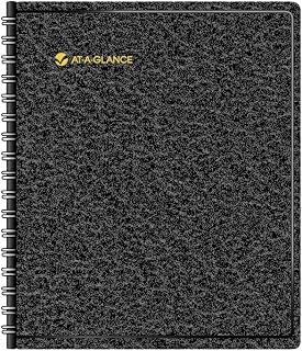 AT-A-GLANCE 2014 Four-Person Daily Appointment Book, Black, 8.75 x 11.5 x .75 Inches (70-822-05)