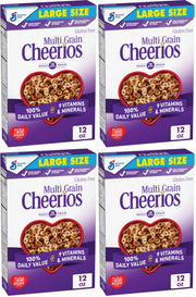 Cheerios Multi Grain / 12 Ounce (Pack of 4) / 1 Cold Cereal
