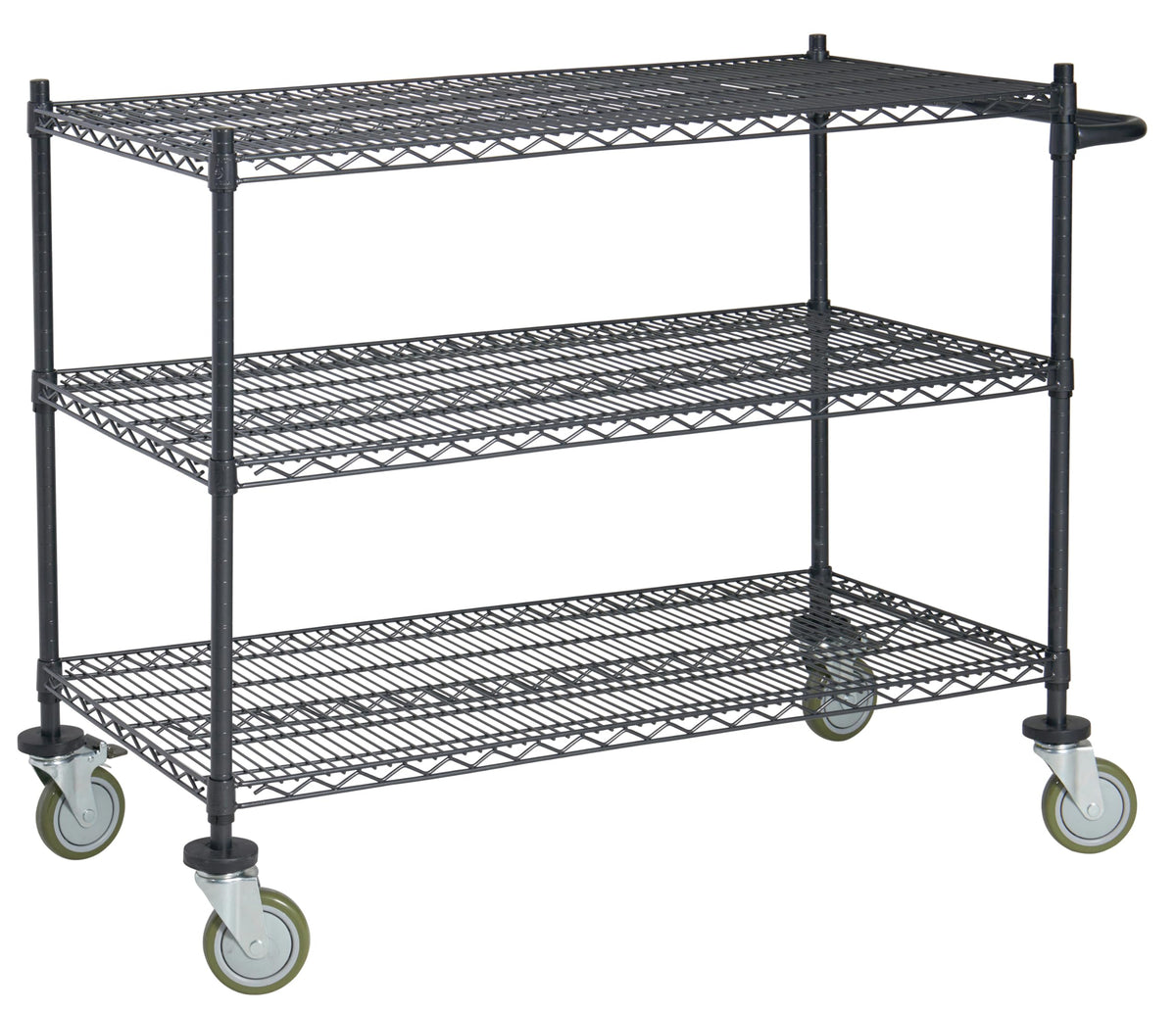 HUBERT Flint - 48"L x 24"W / Flint / 1 Utility Carts