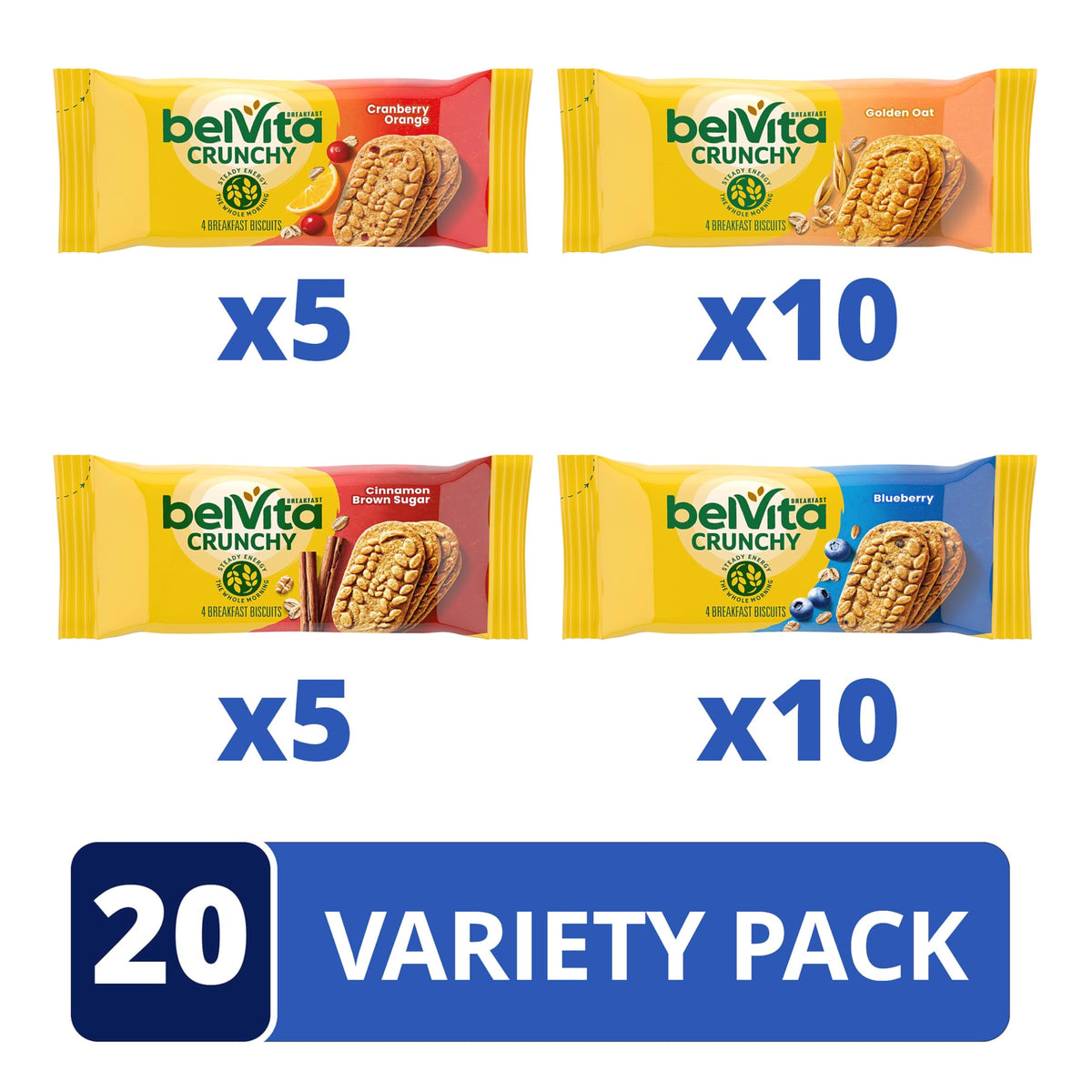 Belvita Basic / Variety / 8.8 Ounce (Pack of 6) Breads & Bakery