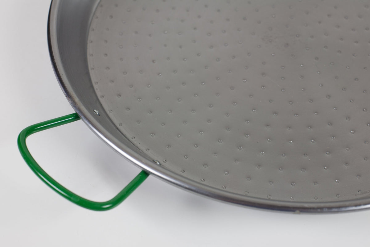 Virtus Spanish Paella Pan by PADERNO – 18 1/2in, 2 inches, Steel, Gray, Model A4172447
