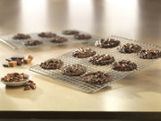Half Sheet Bakeable Cooling Rack by USA Pan – Half Sheet Cooling Rack, Steel, Nonstick Aluminized Steel, Model 1602CR-6