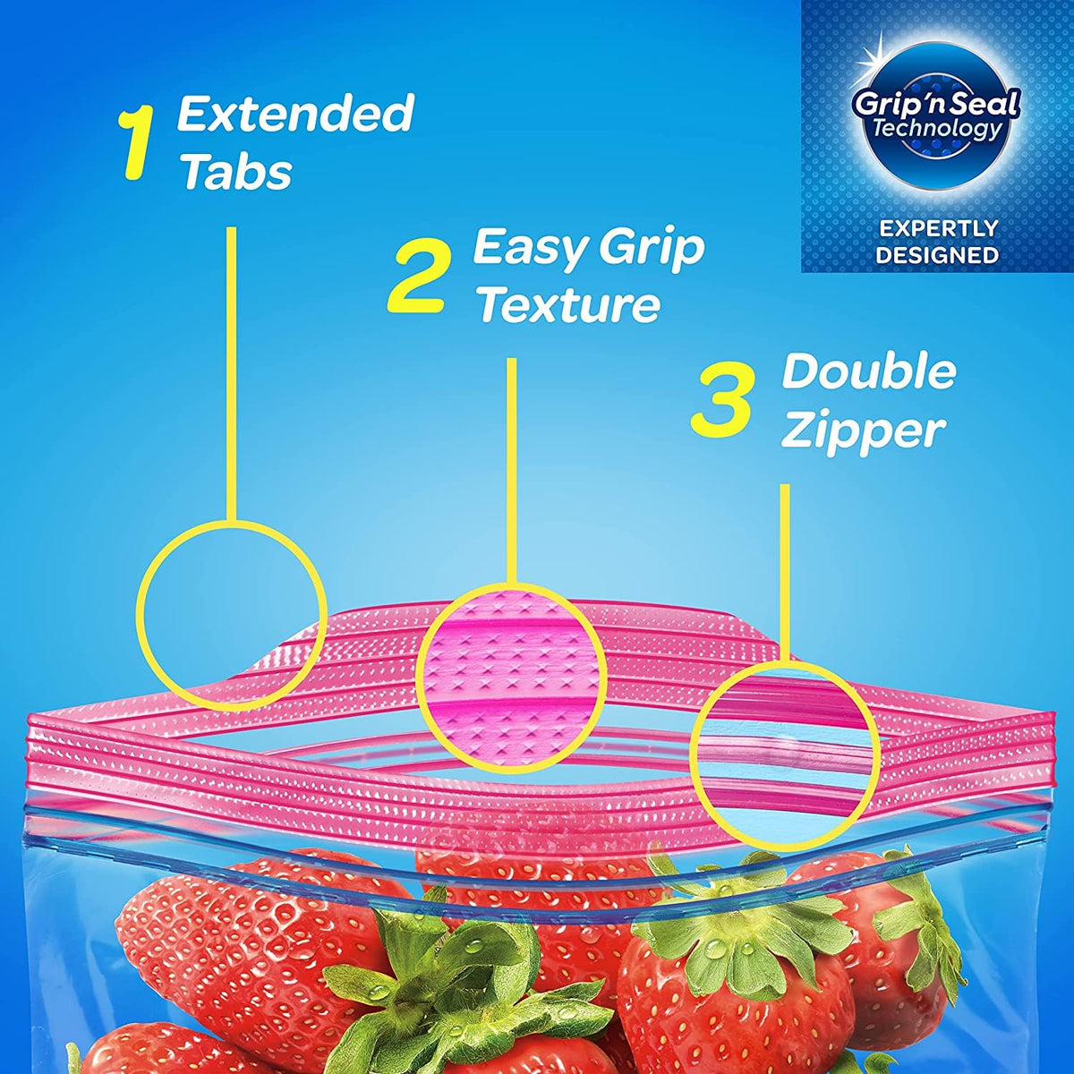 Ziploc Clear / 48 Count (Pack of 1) / 32.0 ounces Food Storage Bags