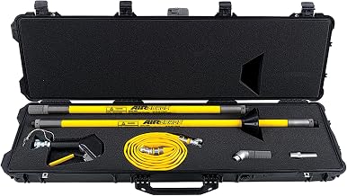2000 225 CFM Construction Kit, Air-Excavation Tool with Supersonic Nozzle, 4 Foot Barrel, 3 Foot Extension in Heavy Duty Storage Case (HT102)
