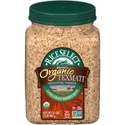 RiceSelect 32 Ounce (Pack of 4) / Organic Texmati Brown / Brown Brown