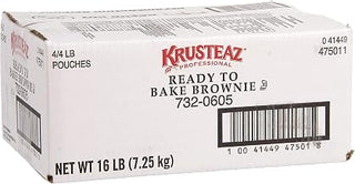 Krusteaz Professional Ready to Bake Brownie Batter, 4-Pound Bag (4 Count)