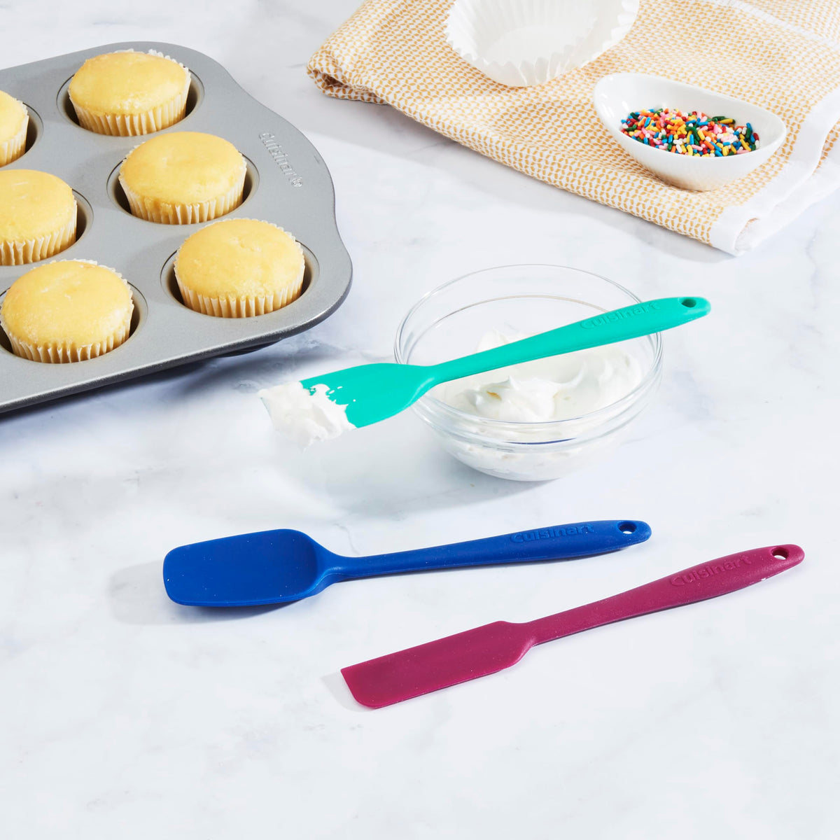Cuisinart Jewel / Set of 3 Mini Spatulas / Spatulas Spatulas