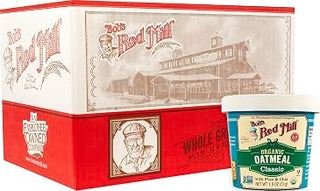 Bob's Red Mill Classic Organic Gluten Free Oatmeal Cup, 12 Count
