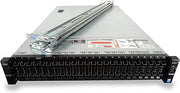 Dell PowerEdge R730xd 24 Bay SFF 2U Server 2X Intel Xeon-2696 V4 2.2GHz 22C 1TB DDR4 H730p 24x 7.68TB SATA 6Gbps 2.5 Solid State Drive 4X 1GbE Rails Included (Renewed)