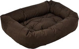 Bowsers Donut Bed, Medium, Chocolate Bones