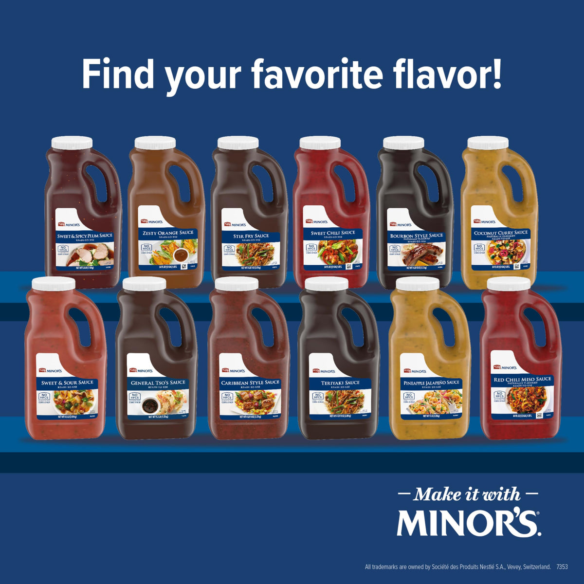 Bourbon Style Sauce by MINOR'S – 4lb 15 oz Bottle (Pack of 1), Model 00050000447862