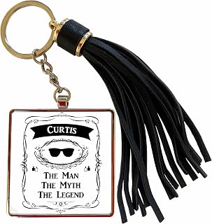 3dRose Curtis - The Man The Myth The Legend personal name personalized gift Tassel Key Chain