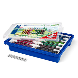 Noris Colour Pencils by STAEDTLER – 1 Count (Pack of 1), Holz, Assorted Colours, Model 185 G288