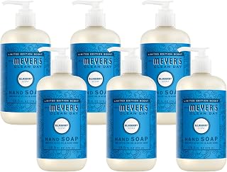 Mrs. MEYER'S CLEAN DAY Liquid Hand Soap, Blueberry, 12.5 Fl Oz (Pack of 6)