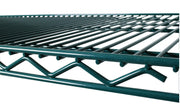 Commercial Epoxy Wire Shelving 18 x 60 - NSF (2 Shelves) by L and J – Plastic, Chrome