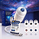 2027 Upgraded Hd Smart Dynamic 5d Holographic Night Light Projector - Plug and Play Hd Star Projector by Generic – Medium, White, Model kljhfgfd