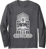 Guardian of Traffic Bridge Cleveland Long Sleeve T-Shirt