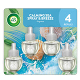 Plug in Scented Oil Refills by Air Wick – 0.67 Fl Oz (Pack of 4), Clear, Pack of 4, Model 6233801357