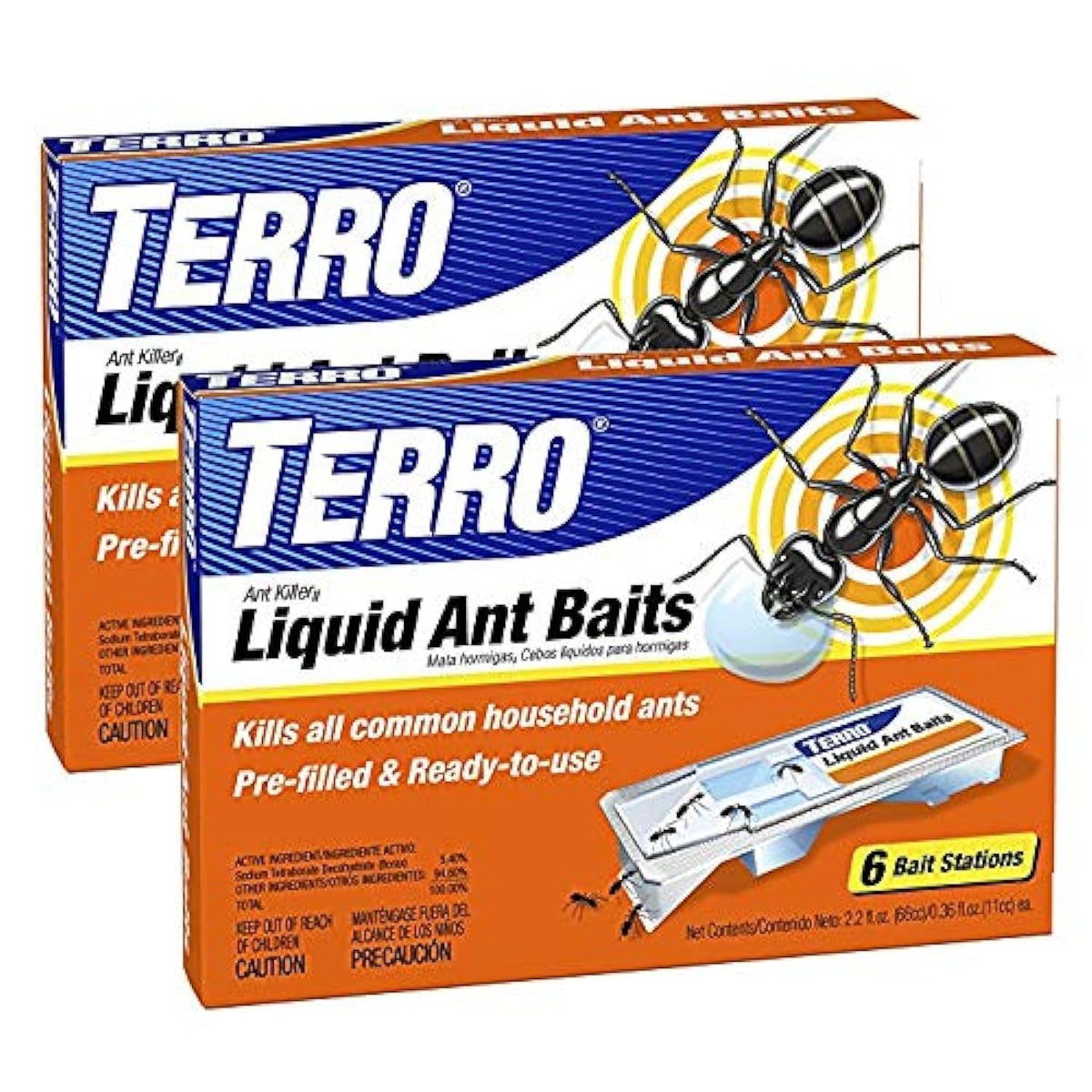 T300 Liquid Ant Baits - 2 Pack by Terro – Multi Pack, Model Terro - T300 - 2 pack