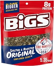 BIGS Sunflower Seeds, Salted & Roasted Original Flavor, 5.35 oz. (12-pk)