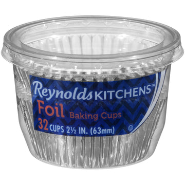 Foil Cupcake Liners by Reynolds – Silver