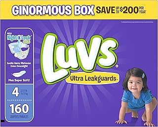 Luvs Diapers Size 4, 160 count