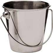 PADERNO World Cuisine Stainless Steel Mini Pail, Gray
