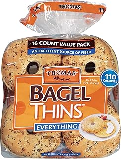 Thomas' Everything Bagel Thins - 16 ct.